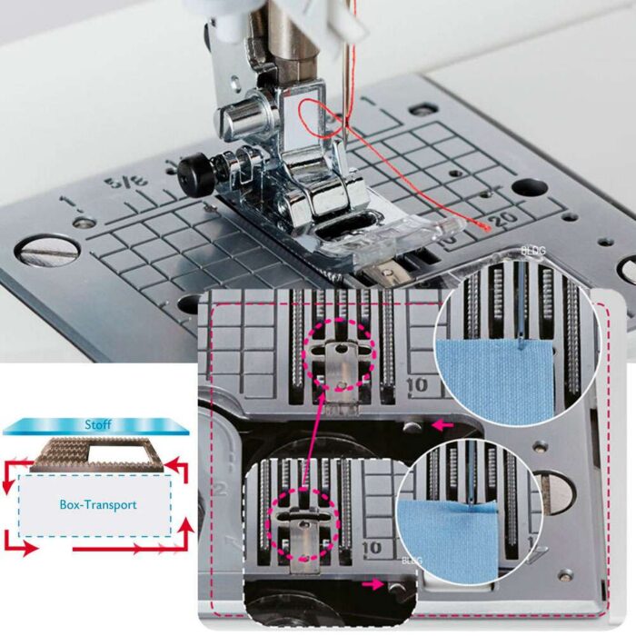 Máquina doméstica Juki HZL-DX3 - Imagen 2